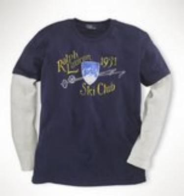 ralph lauren crew neck short sleeve navy blue No. 849